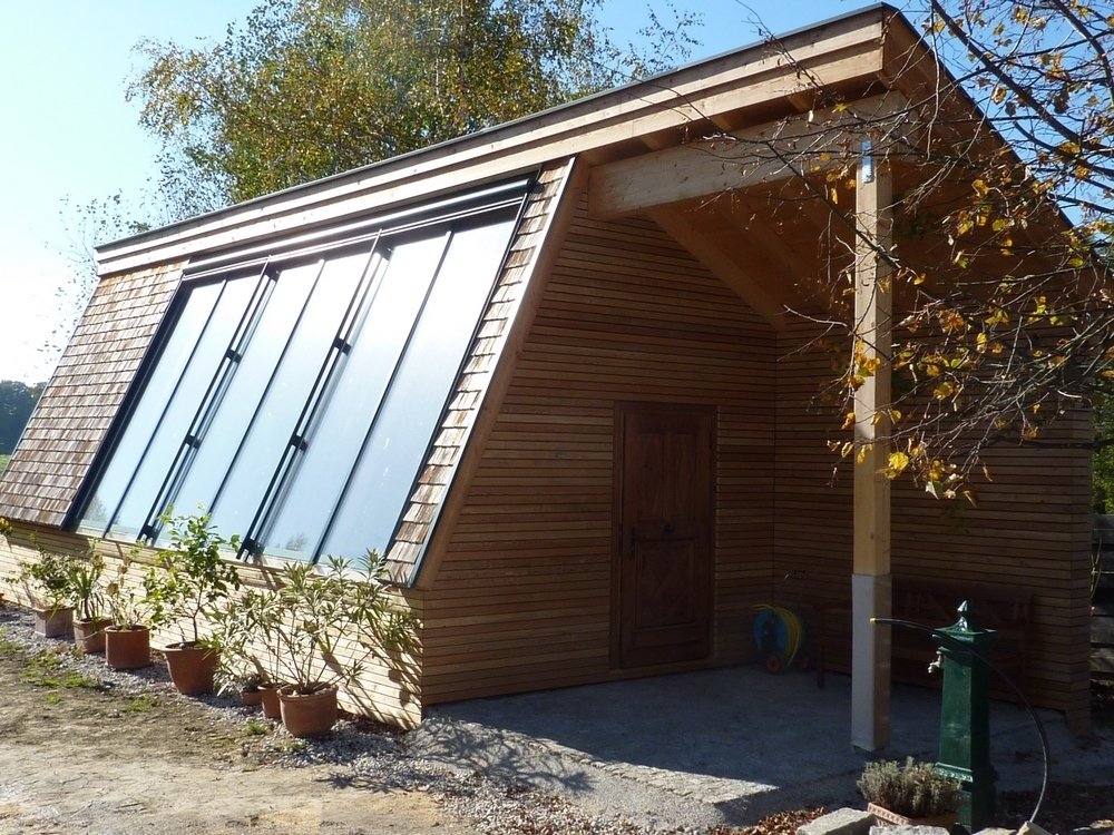 Gewächshaus Holzbau Bauprojekte Zenz Holzbau
